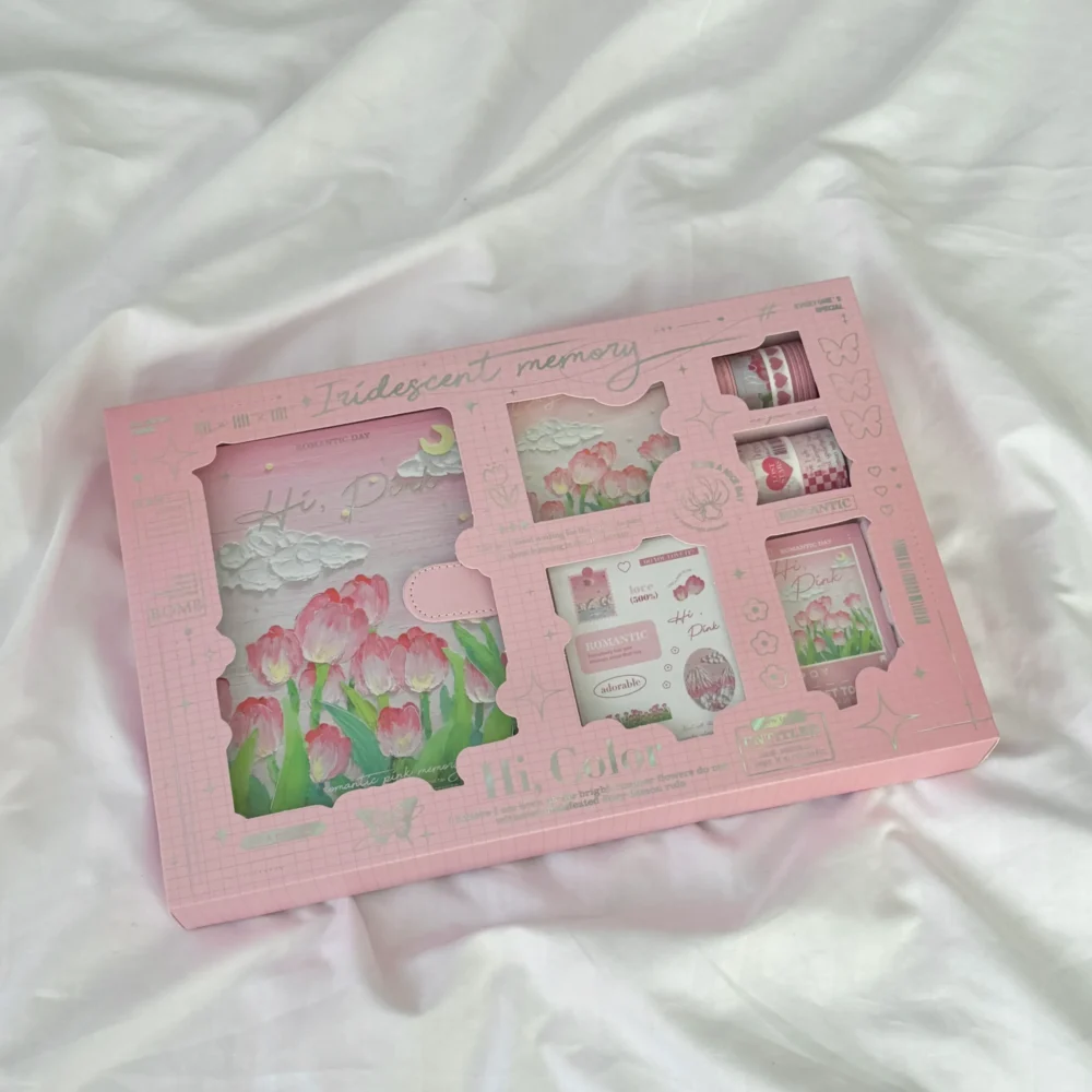 Pink Tulip journal set