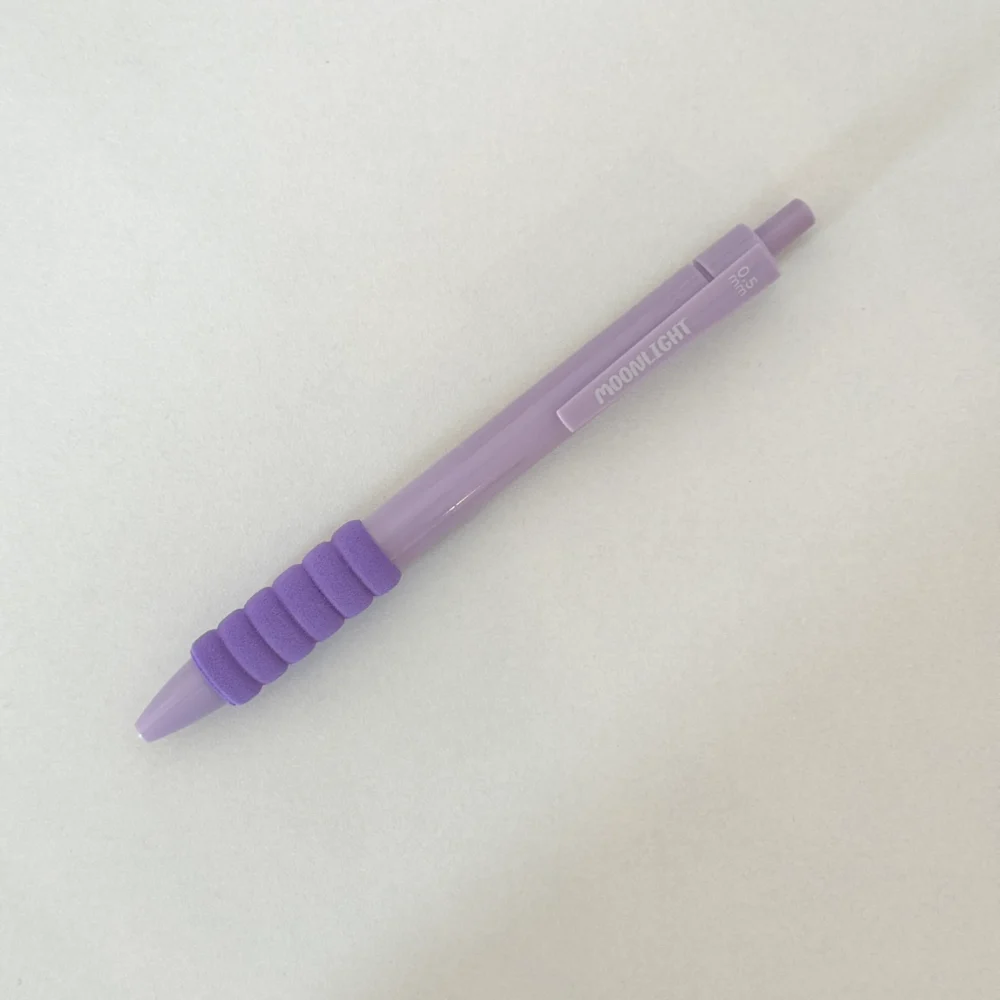 Soft Grip Pens Purple - Image 4