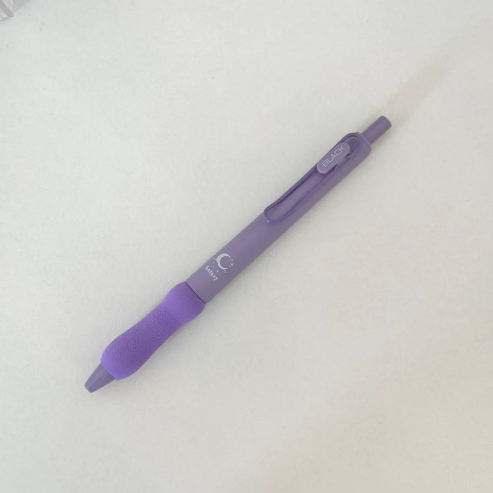 Soft Grip Pens Purple - Image 2